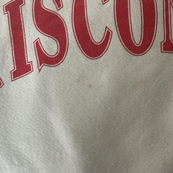 Vintage Wisconsin Crewneck, Holoubek, size large - Picture 4 of 4